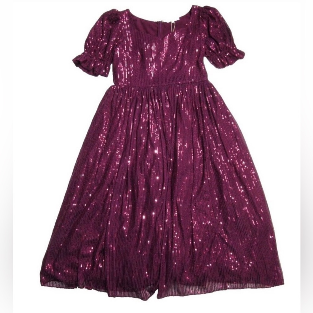 COPY - Ivy City Co. Clara In Plum Sequin Dress Size 3X